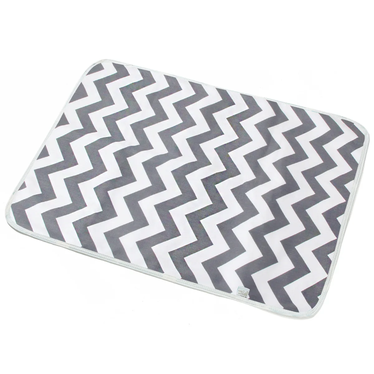 Tapis de change à langer pour bébé en coton, imperméable et réutilisable. – Image 5