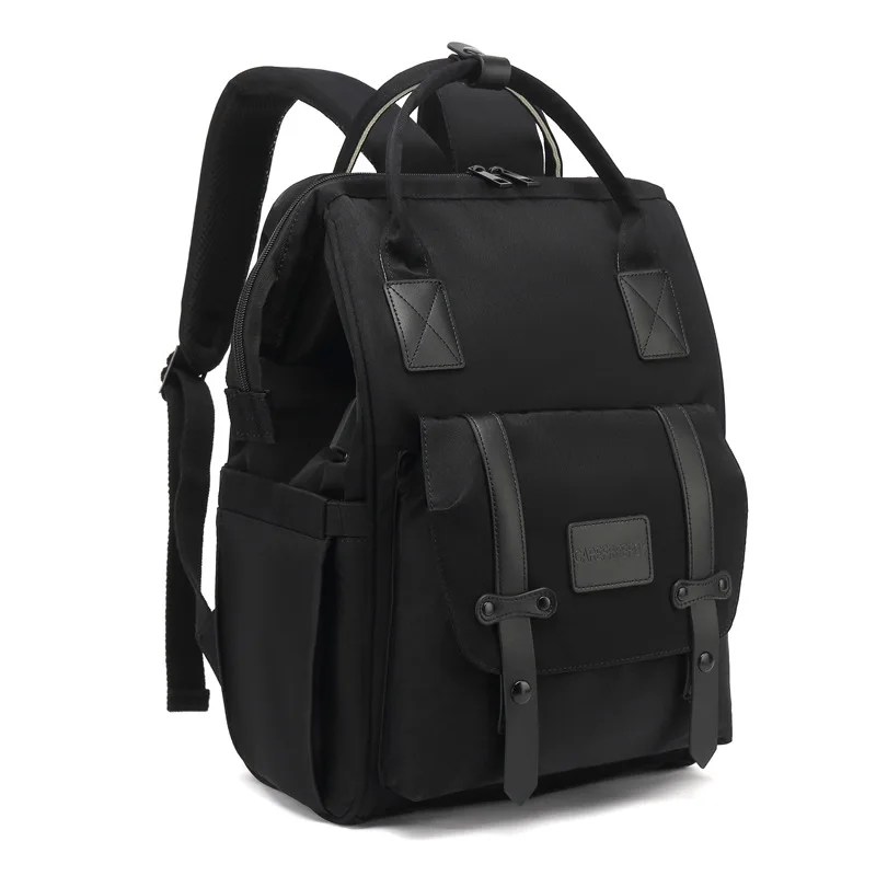Sac à langer à dos hypersolide, de maternité, grande capacité, imperméable avec supports pour poussette – Image 7