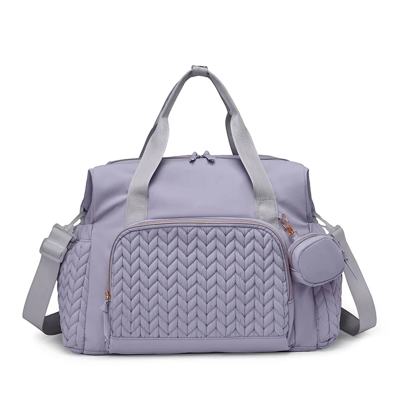 Sac à langer à main de grande capacité, à suspendre pour poussette, multifonctionnel et tendance – Image 7