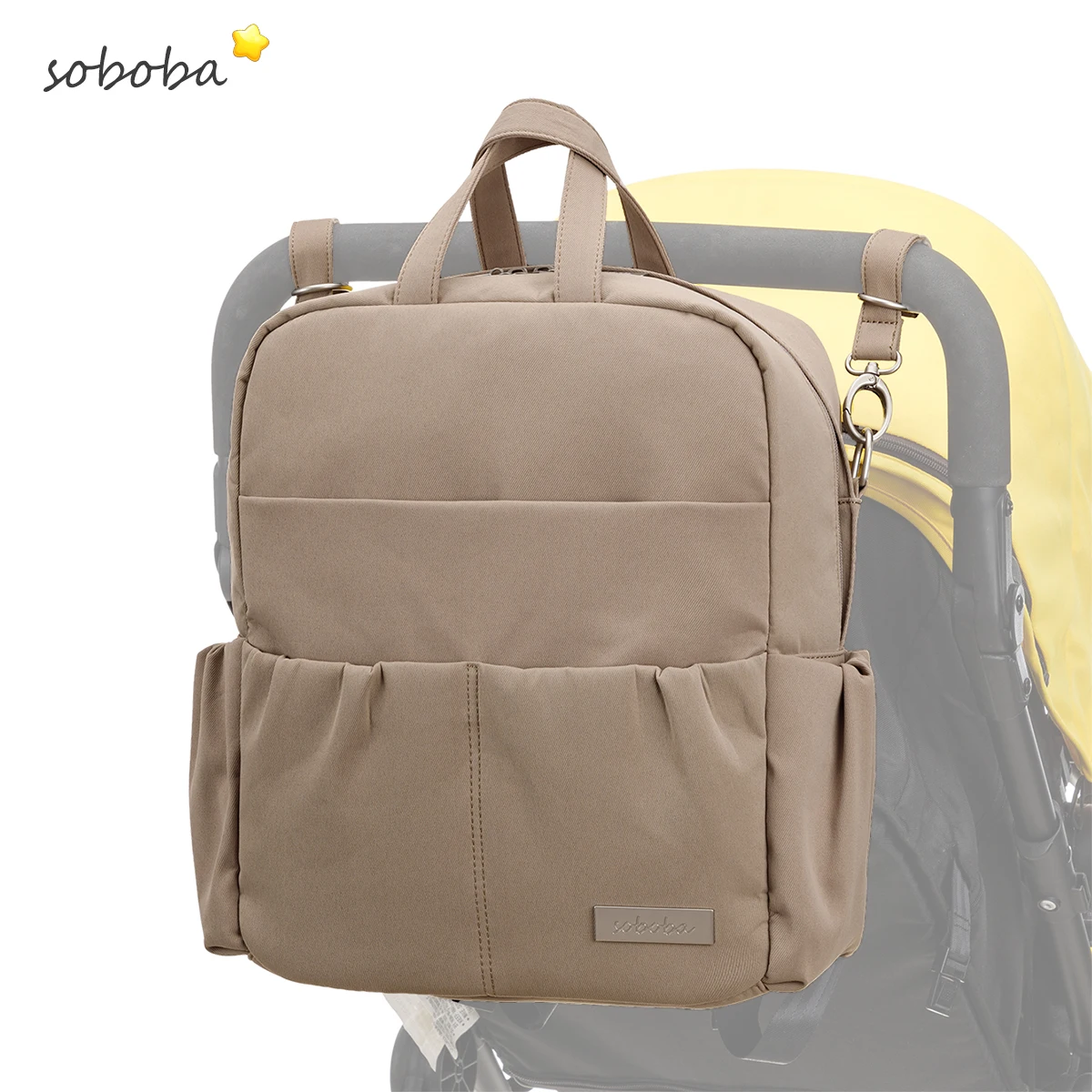 Sac à dos imperméable pour maman : multifonctionnel, robuste, grande capacité et léger – Image 3