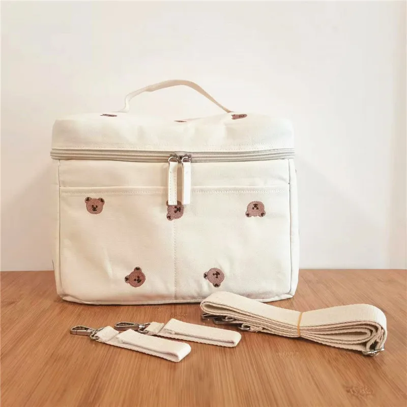 Sac isotherme imperméable pour biberons, à isolation thermique, sac à couches pour landau. – Image 3