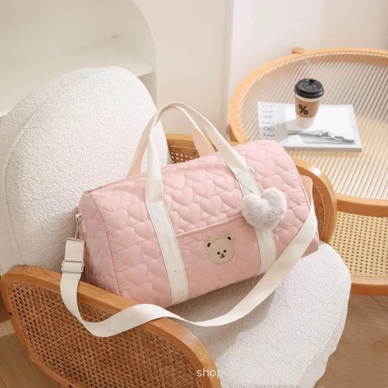 Sac à couches pour bébé mignon avec fermeture éclair; de rangement ou de voyage. – Image 9