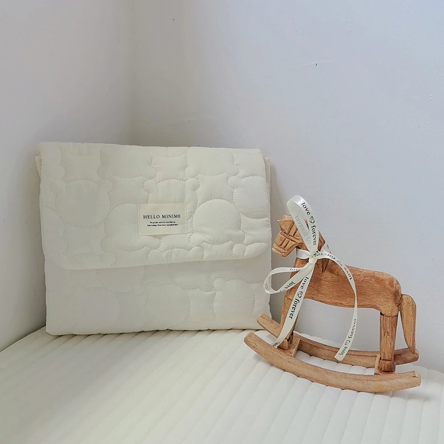 Tapis de change pour bébé pliable, imperméable, portable te durable. – Image 6