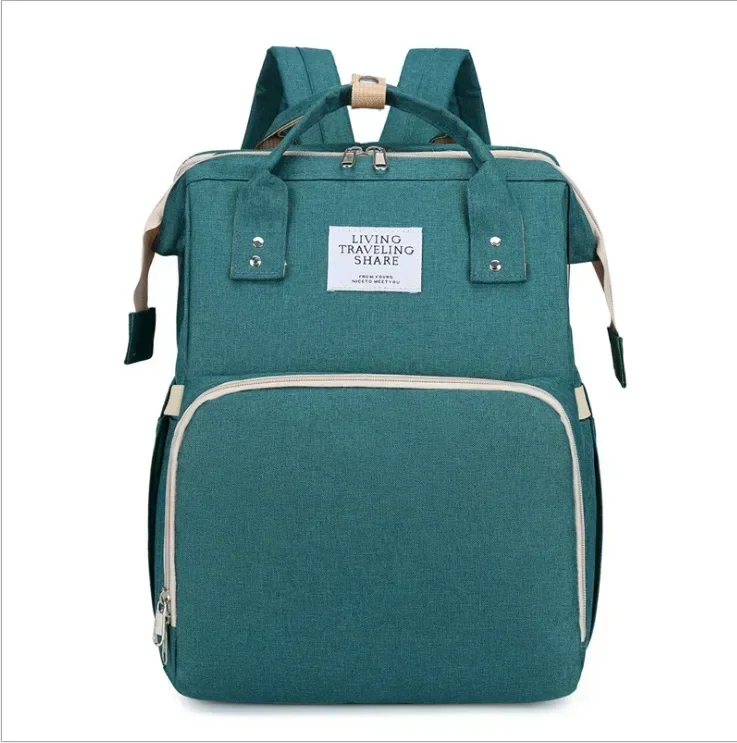 Sacs à dos avec matelas à langer, lit de bébé, de grande capacité pour couches et biberons, pratiques pour l'allaitement – Image 4