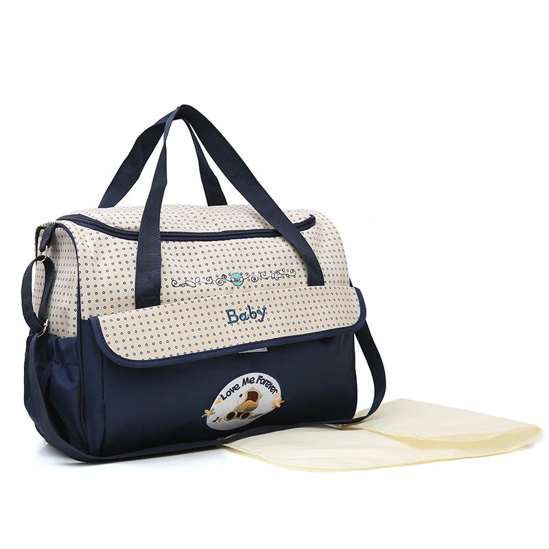 Sac à bandoulière léger, grande capacité, tendance, imperméable, à motif ours de dessin animé