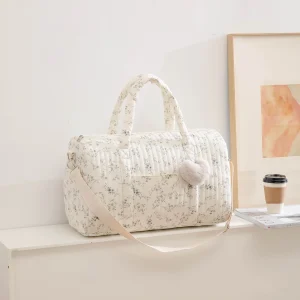 Sac à couches pour bébé mignon avec fermeture éclair; de rangement ou de voyage.