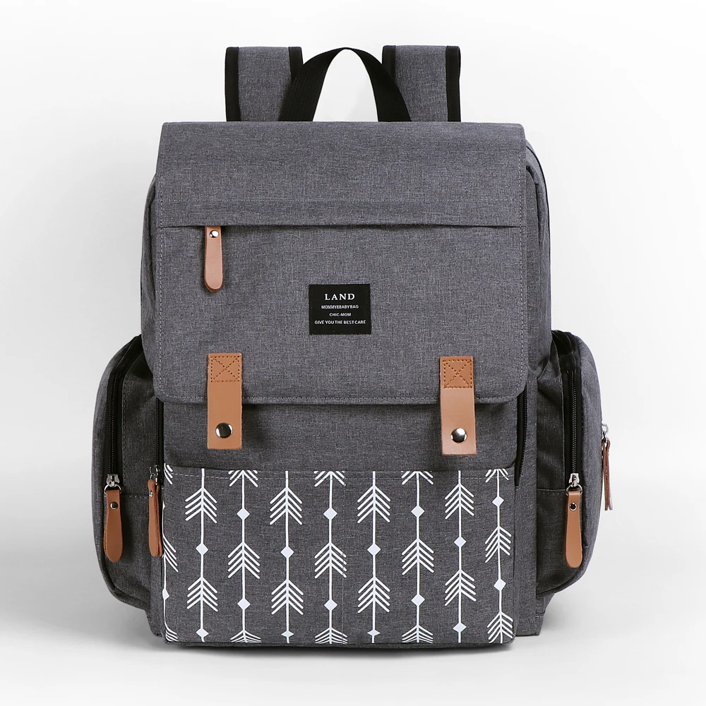 Sacs à langer de grande capacité avec matelas à langer, sacs pratiques pour l'allaitement – Image 11