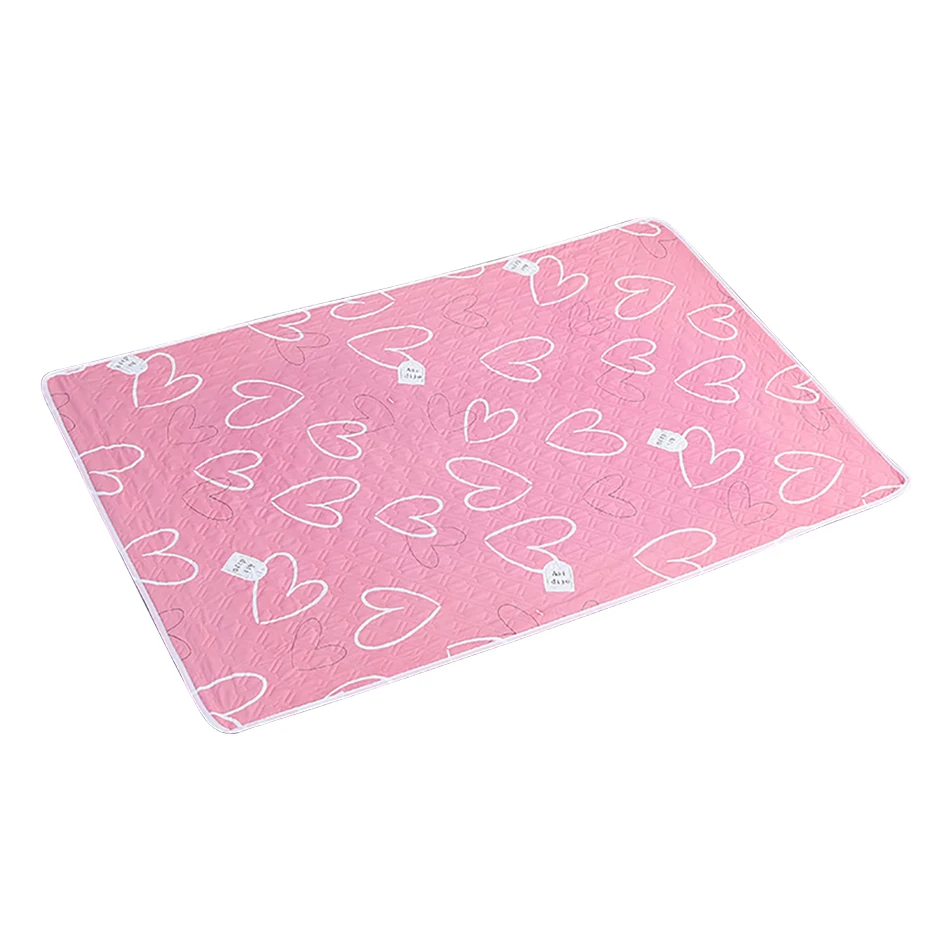 80 x 120 cm, 4 couches, matelas à langer en coton, imperméable et lavable – Image 6
