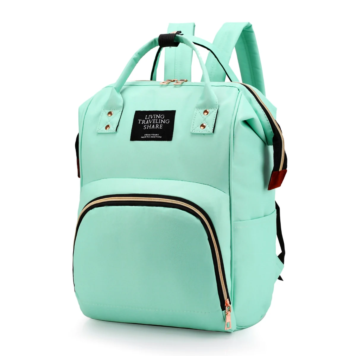 Sac à dos tendance et polyvalent pour mamans, grande capacité de rangement, isotherme. – Image 8