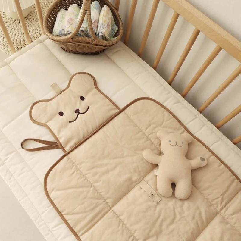 Matelas de change-bébé pliable et imperméable – Image 2