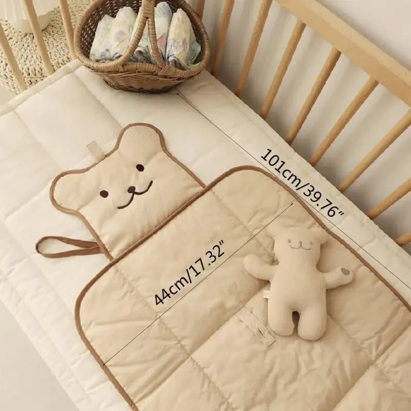 Matelas de change-bébé pliable et imperméable – Image 4