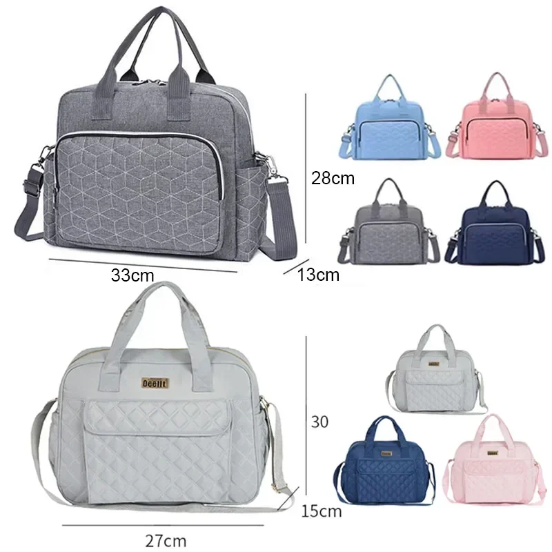 Sac à langer imperméable et multifonction pour couches, de maternité, à bandoulière compatible avec poussette – Image 5