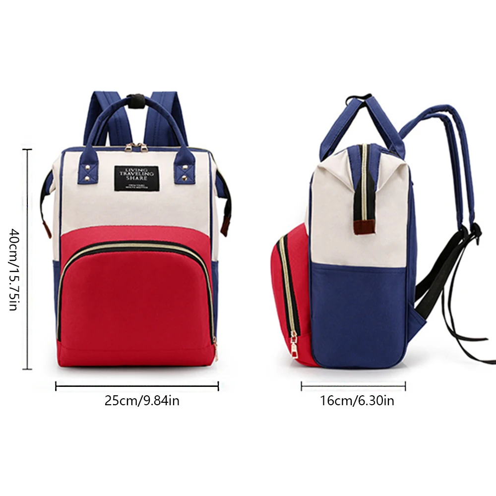 Sac à dos tendance et polyvalent pour mamans, grande capacité de rangement, isotherme. – Image 2
