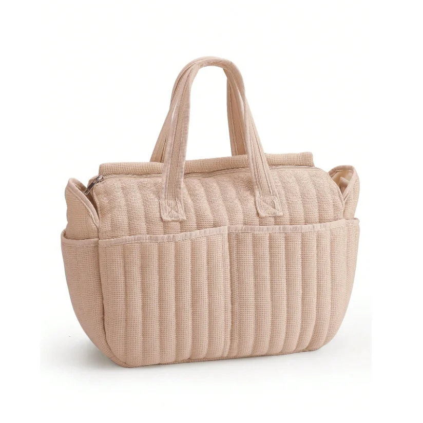 Sac à langer robuste et tendance, multifonctionnel imperméable, grand et élégant – Image 6