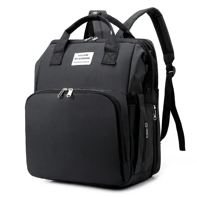 Sacs à dos avec matelas à langer, lit de bébé, de grande capacité pour couches et biberons, pratiques pour l'allaitement – Image 5