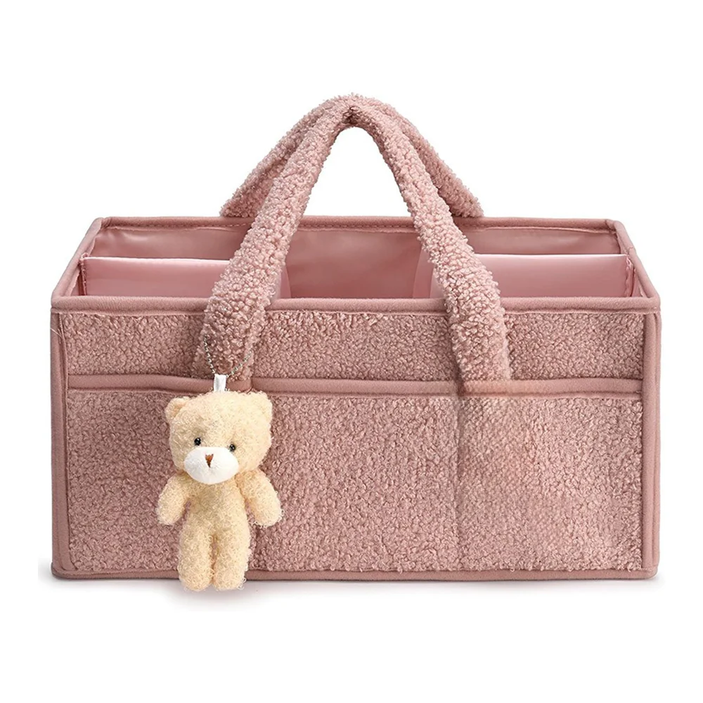 Rangement pour couches de bébé, empileurs et bacs à couches en peluche – Image 4