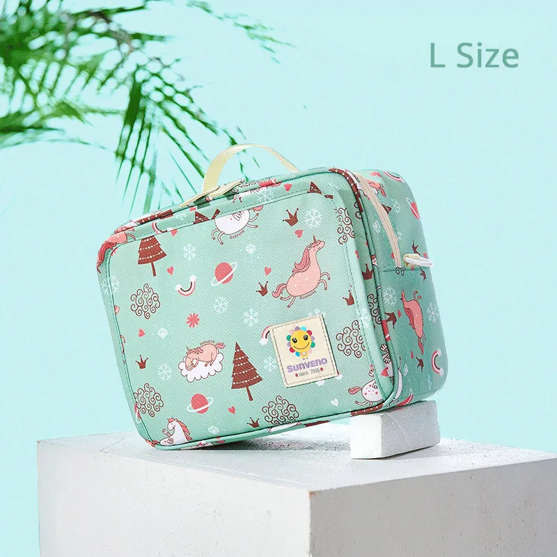 Sacs de maternité pour couches, imprimés tendance, compartiments pour le sec et l'humide, 2 tailles disponibles – Image 7