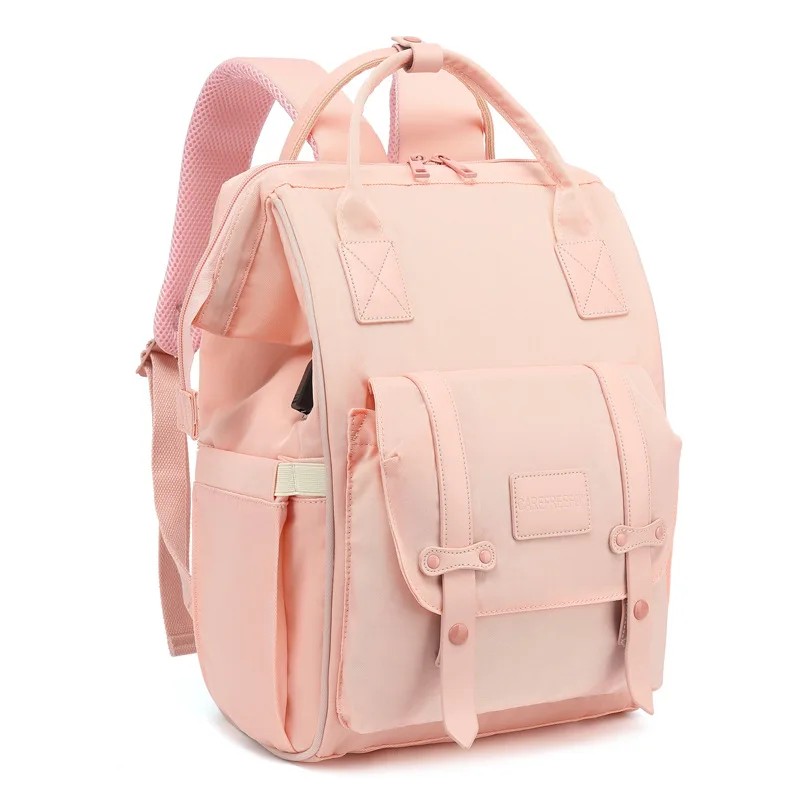 Sac à langer à dos hypersolide, de maternité, grande capacité, imperméable avec supports pour poussette – Image 8