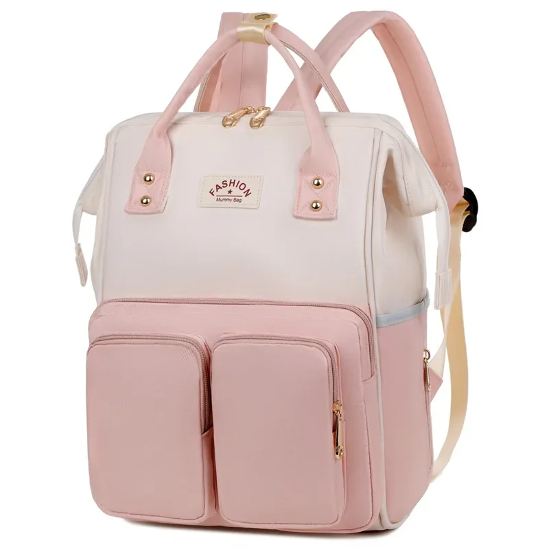 Sacs à dos pour bébé et maman multifonctionnels et de grande capacité, imperméable et pratique – Image 2