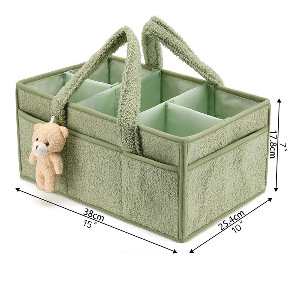 Rangement pour couches de bébé, empileurs et bacs à couches en peluche – Image 6