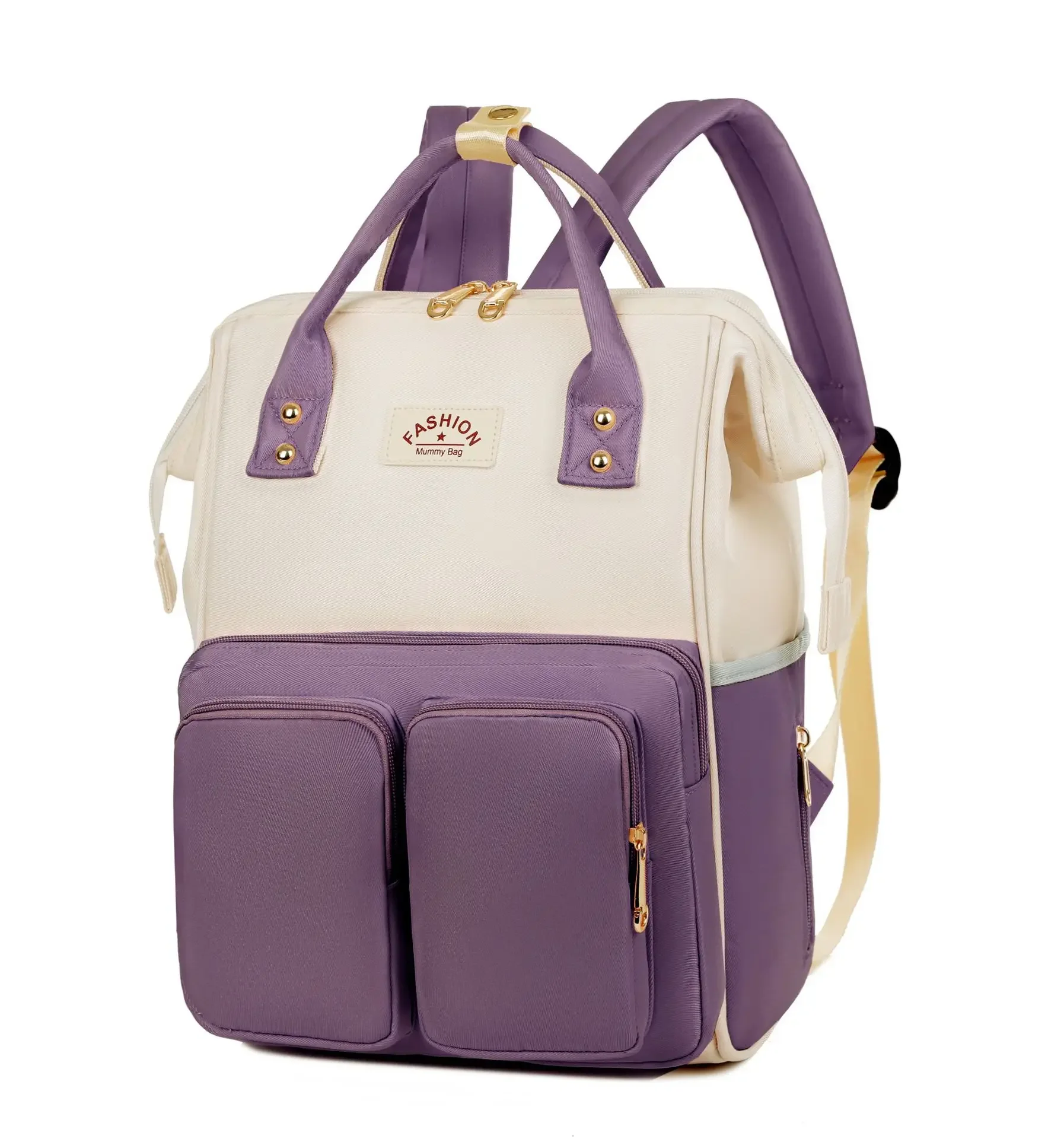 Sacs à dos pour bébé et maman multifonctionnels et de grande capacité, imperméable et pratique – Image 7