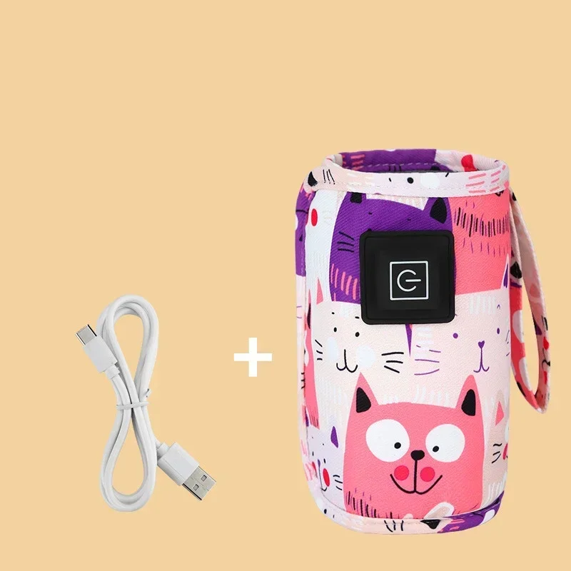 Chauffe-biberon USB isotherme pour voyage, poussette et portable pour nouveau-né – Image 5