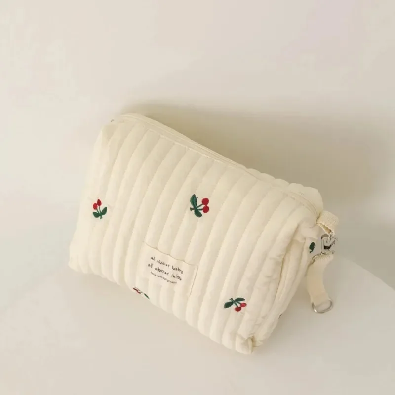 pochette à couches matelassé, organiseur, brodés pour bébés – Image 7