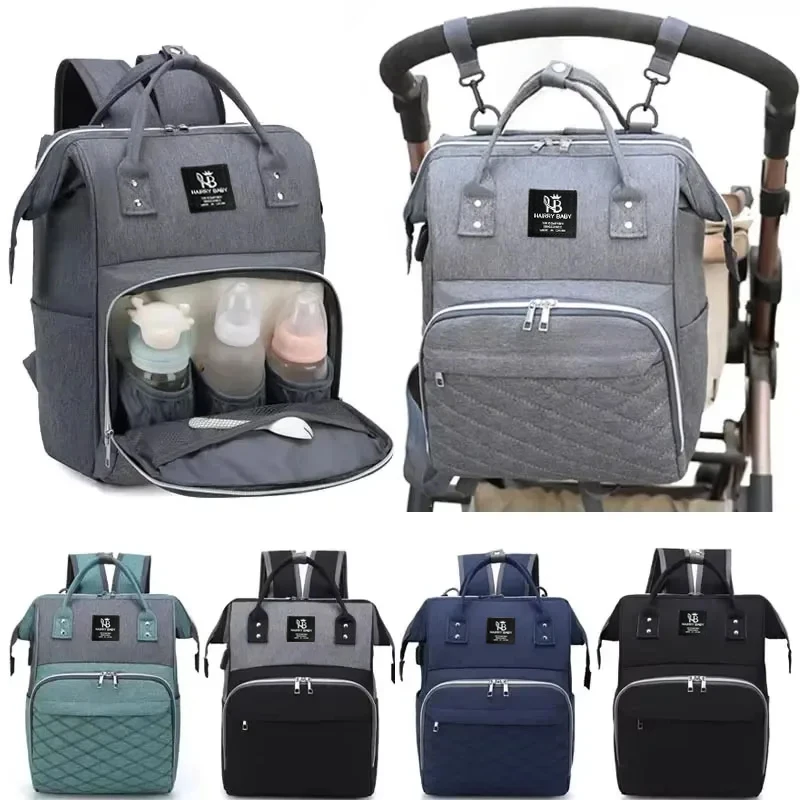 Sacs à langer, à suspendre à la poussette, sacs à dos à langer de grande capacité avec matelas à langer