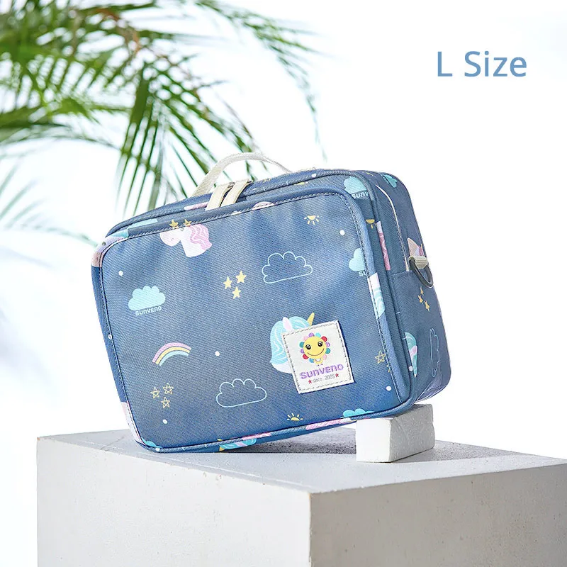Sacs de maternité pour couches, imprimés tendance, compartiments pour le sec et l'humide, 2 tailles disponibles – Image 4