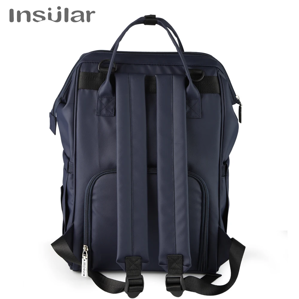 Sac à dos imperméable à langer avec motif cartoon et de grand volume – Image 3