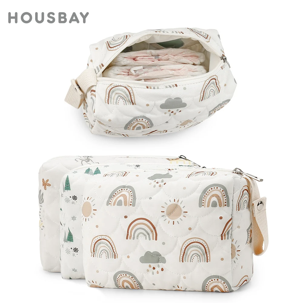 Pochette à couches imperméable, réutilisable, pour le stockage humide/sec
