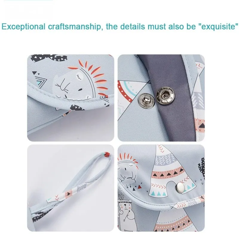 Pochette de rangement « Mummy » pour le sec et l'humide, organiseur de couches – Image 2