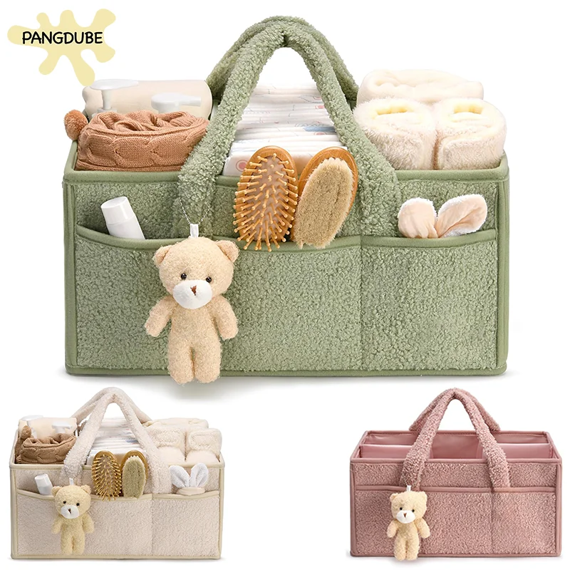 Rangement pour couches de bébé, empileurs et bacs à couches en peluche