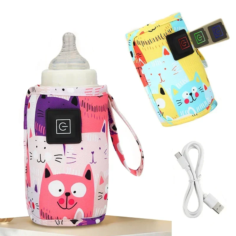 Chauffe-biberon USB isotherme pour voyage, poussette et portable pour nouveau-né – Image 2