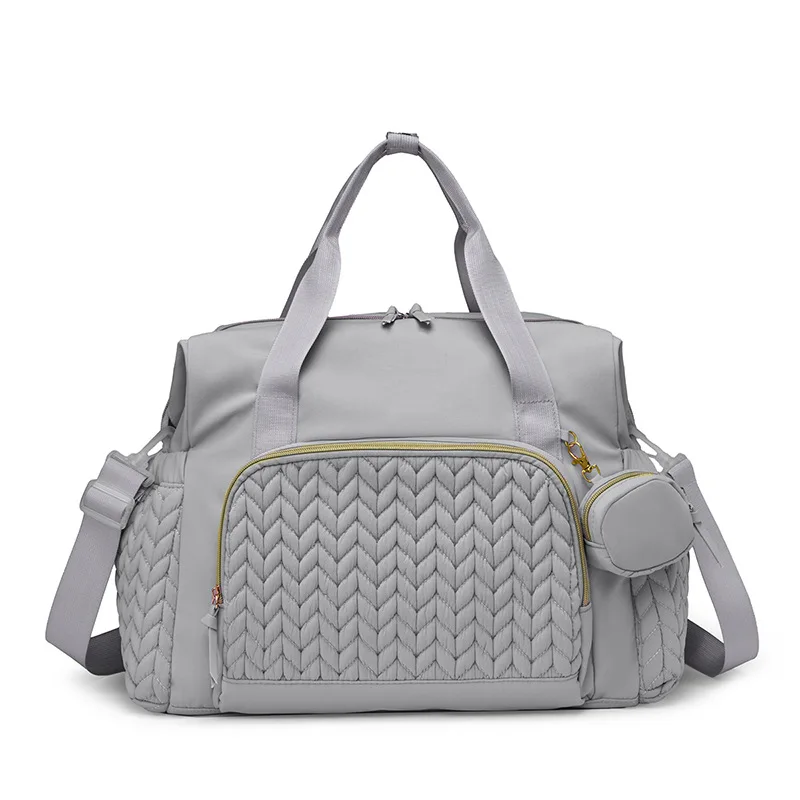 Sac à langer à main de grande capacité, à suspendre pour poussette, multifonctionnel et tendance – Image 9
