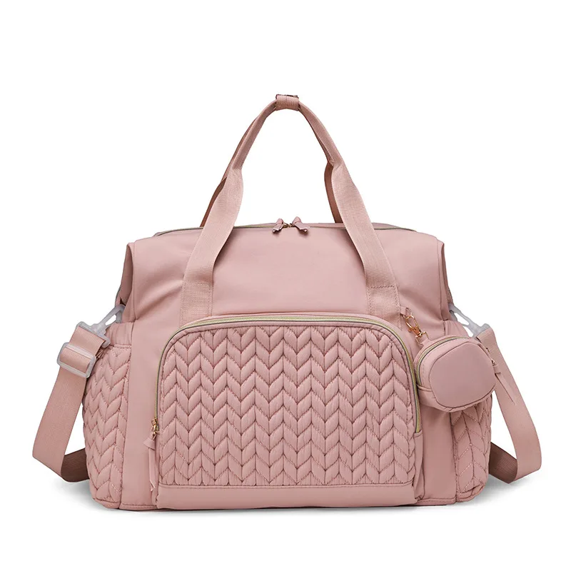 Sac à langer à main de grande capacité, à suspendre pour poussette, multifonctionnel et tendance – Image 5