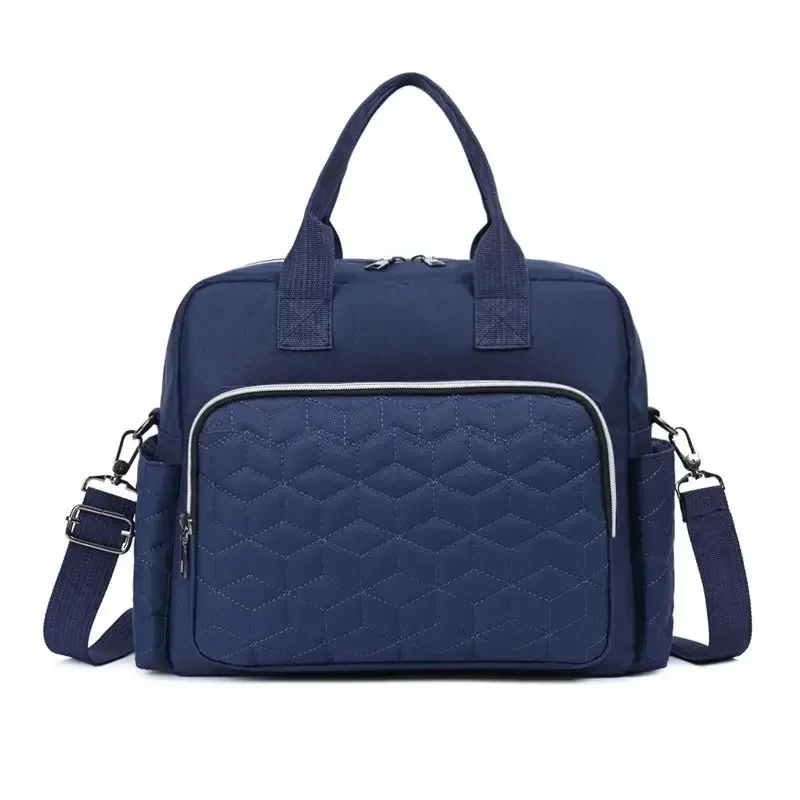 Sac à langer imperméable et multifonction pour couches, de maternité, à bandoulière compatible avec poussette – Image 8