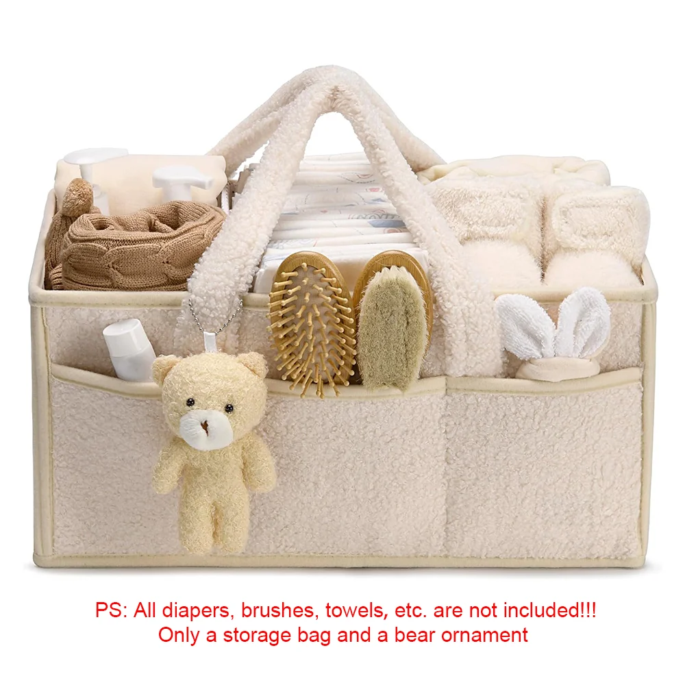 Rangement pour couches de bébé, empileurs et bacs à couches en peluche – Image 5