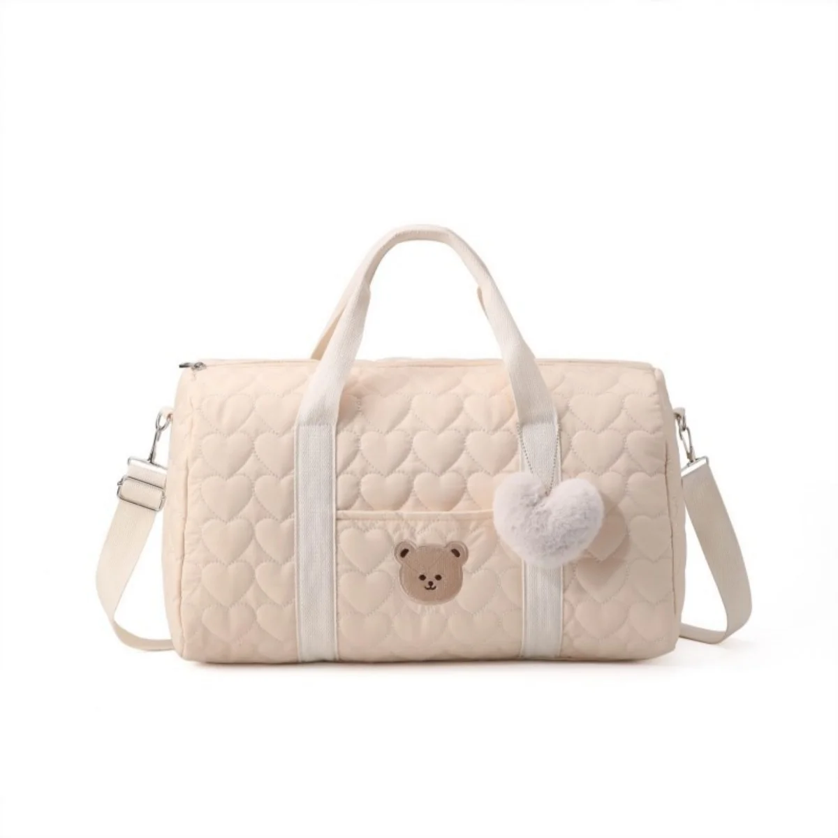 Sac à couches pour bébé mignon avec fermeture éclair; de rangement ou de voyage. – Image 8