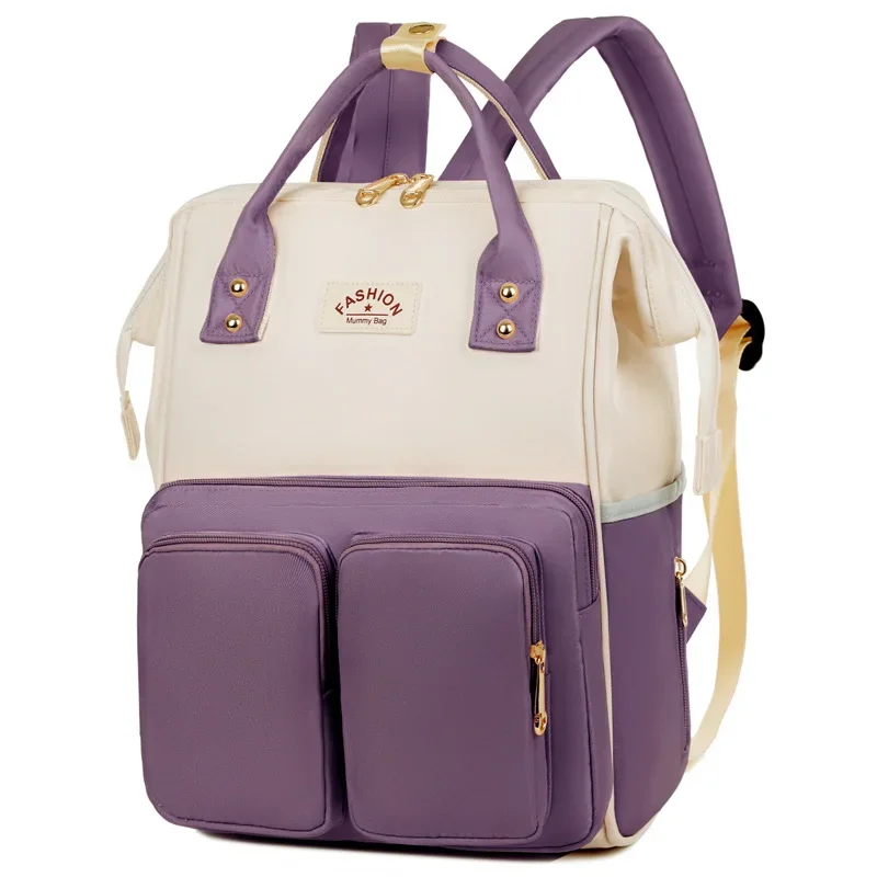 Sacs à dos pour bébé et maman multifonctionnels et de grande capacité, imperméable et pratique – Image 4