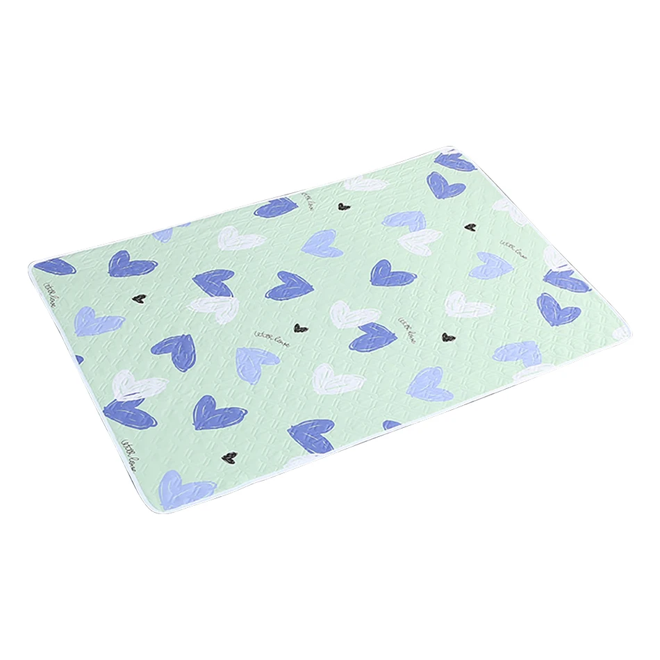 80 x 120 cm, 4 couches, matelas à langer en coton, imperméable et lavable – Image 8
