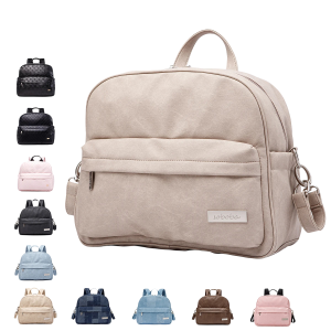 Sac à dos élégant, unicolore avec 2 sangles