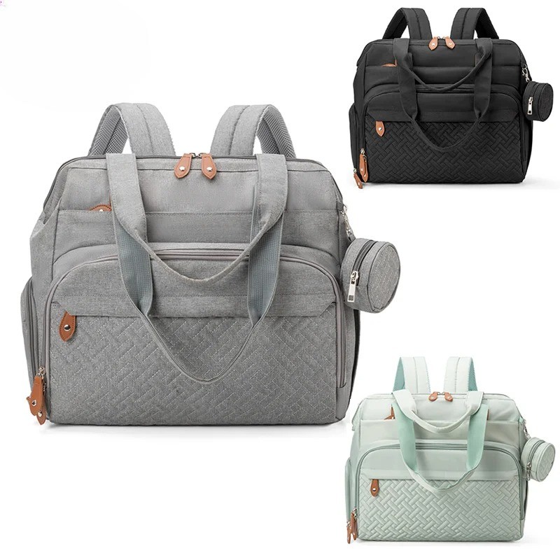 Grands sacs à dos pour maman et papa, sacs à langer pour bébé avec pochette à tétines, pour les affaires de bébé