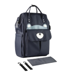 Grand sac à dos imperméable avec motif cartoon