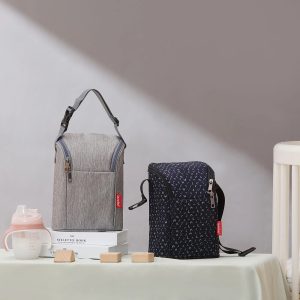 Pochette isotherme avec design pour poussette.