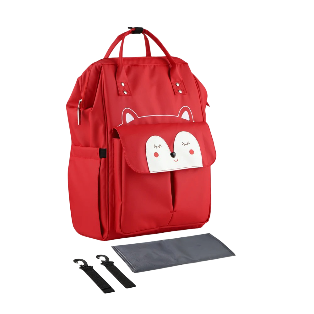 Grand sac à dos imperméable avec motif cartoon – Image 5