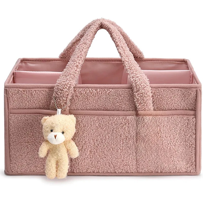 Sac de rangement en peluche – Image 3