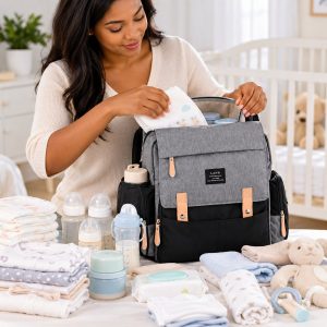 Grand Sac à langer avec matelas pratiques pour l'allaitement