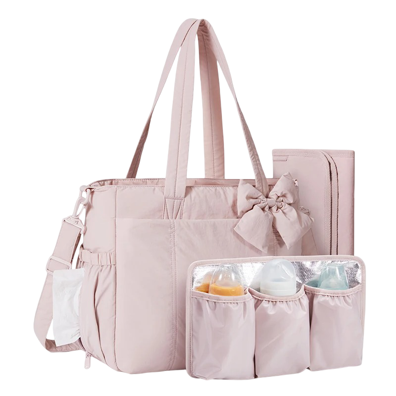 Sac à langer pour maman, organiseur pour poussette, avec espace à langer.