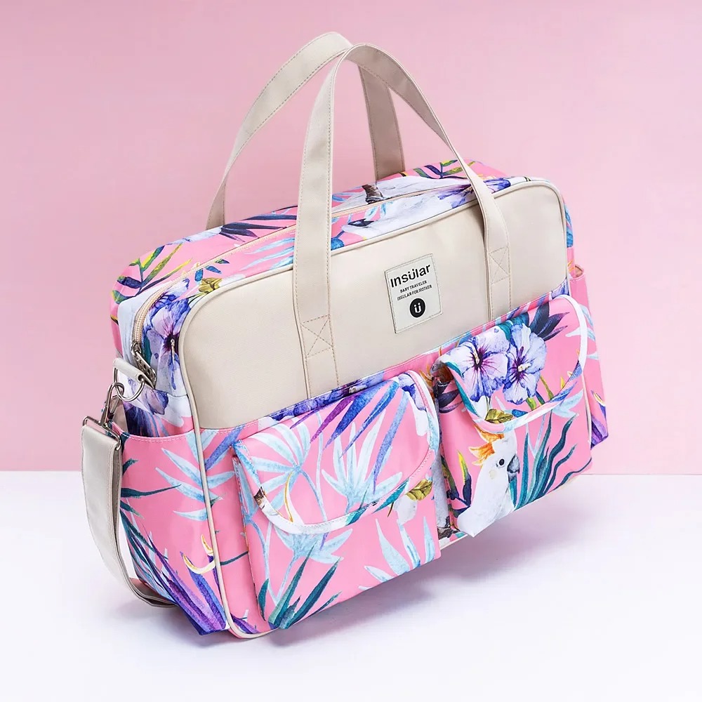 Sacs à langer à bandoulière, grande capacité, imperméable, portable pour poussette, pour les soins du bébé